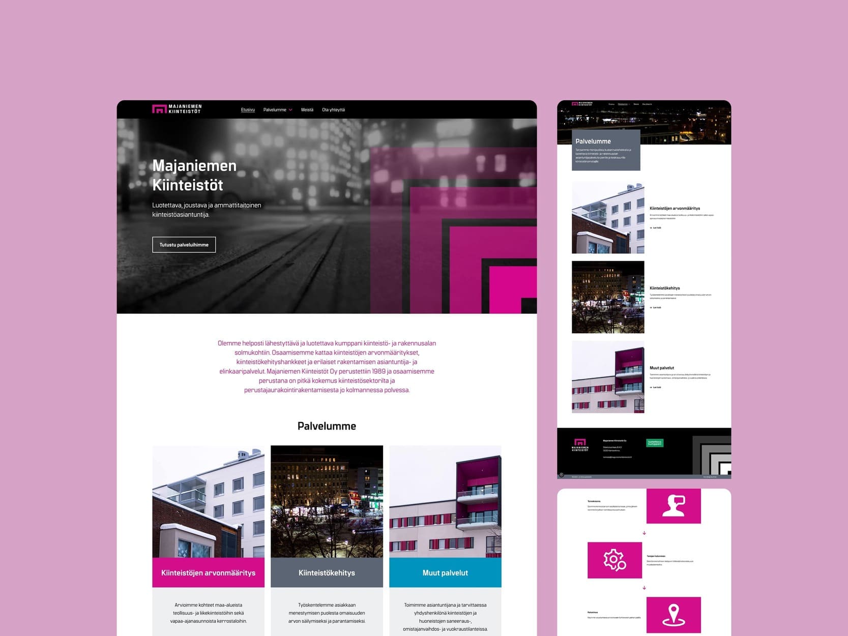 Majaniemen kiinteistot